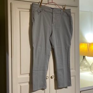 Gray Ankle leg jeans